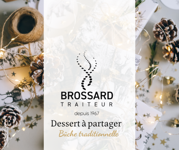 A partager, bûche traditionnelle