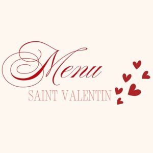 Menu de Saint-Valentin
