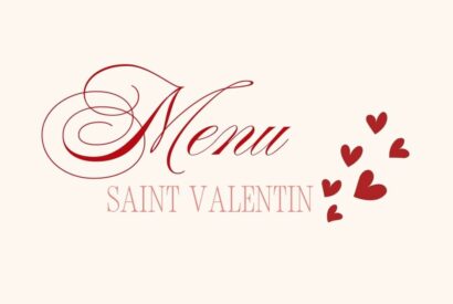 Menu Saint Valentin